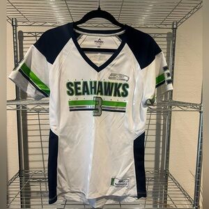 🦃Seattle Seahawks - Women's Navy and Green Jersey